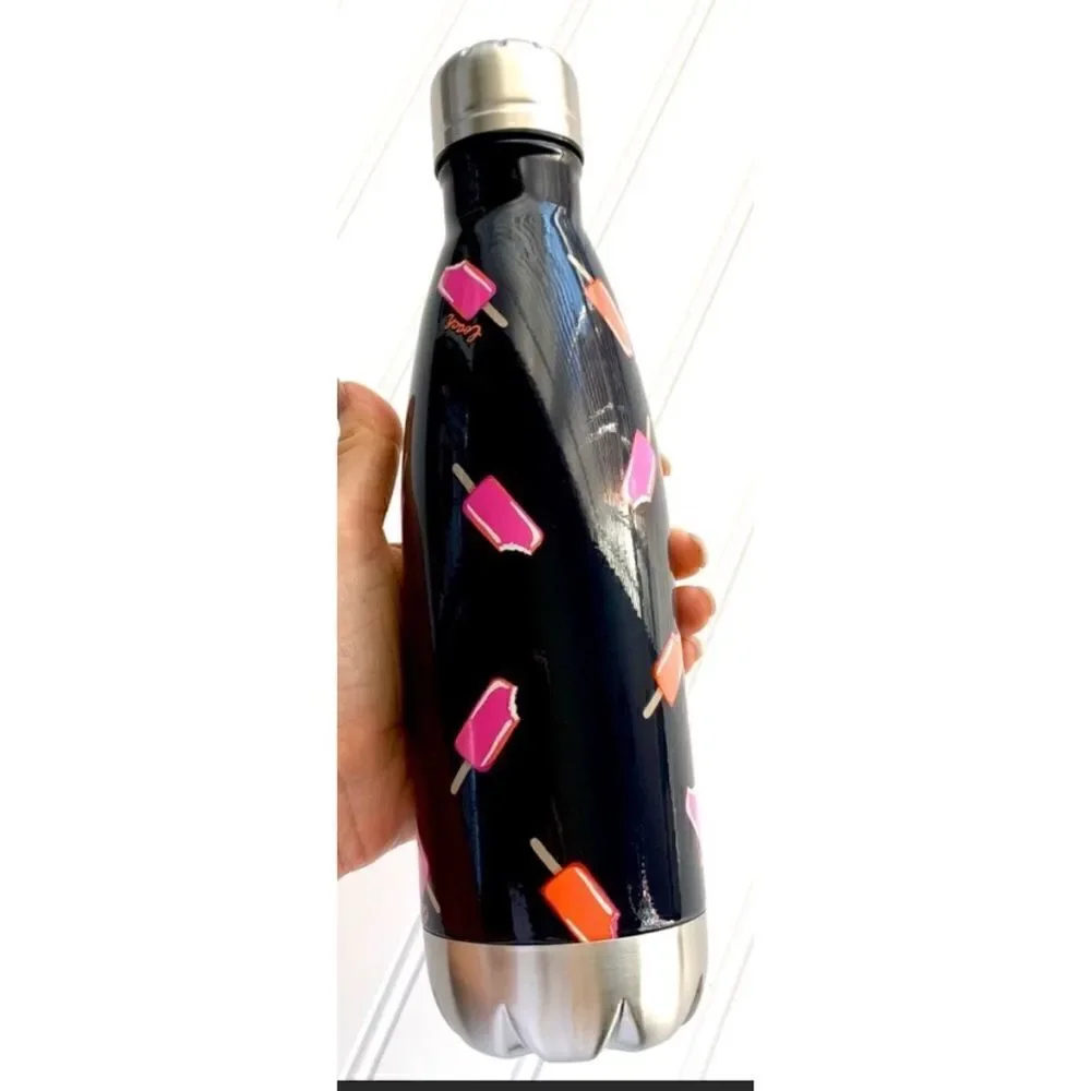 RARE-Coach Water Bottle With Popsicle Print 17 Oz NWT